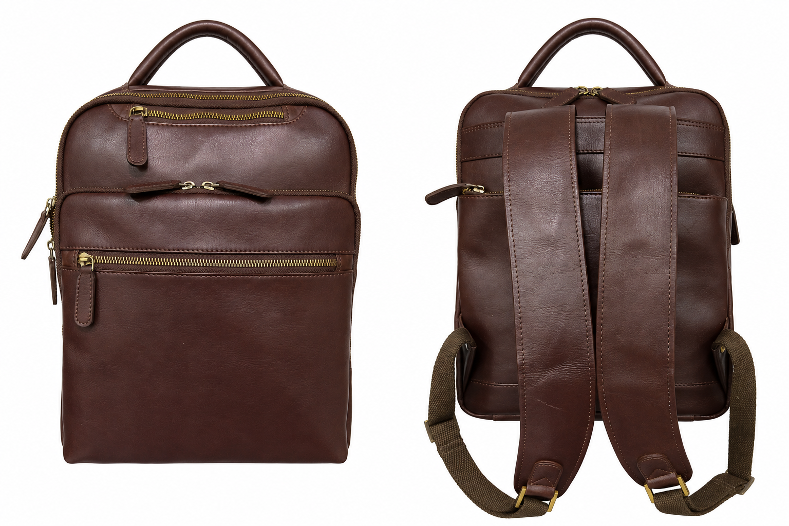 Customized Leather Backpack